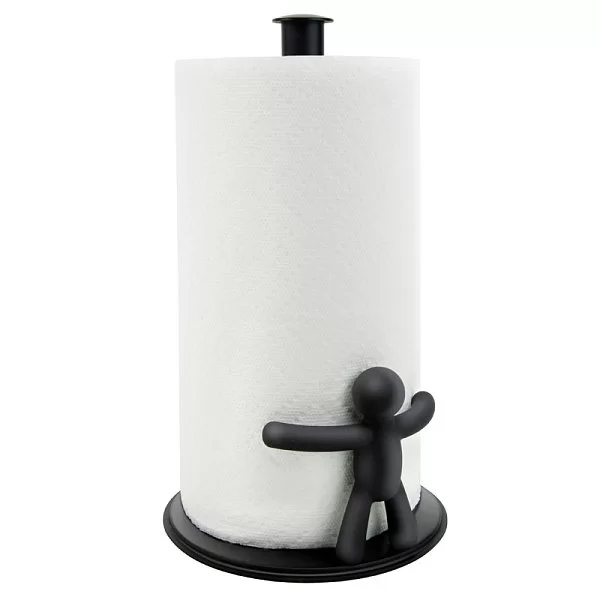 Держатель для бумажных полотенец Buddy 34х18 см, цвет черный, материал пластик + металл, Umbra, Канада, 330280-040 - изобр. 7