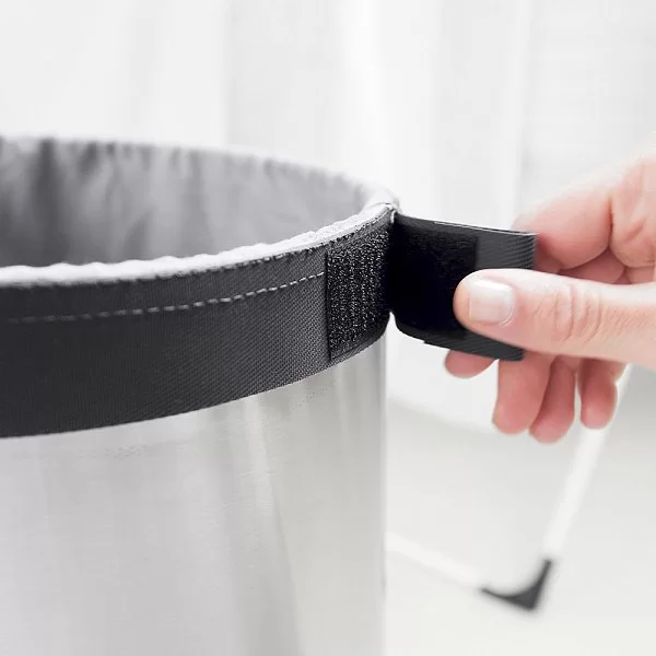 Бак для белья 60л, стальной матовый, Brabantia, 105166 - изобр. 11