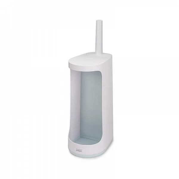 Ершик для унитаза с большим отсеком для хранения Flex Plus 21х48,2х14,8 см, пластик ABS, цвет голубой + белый, Joseph Joseph, Великобритания, 70536 - изобр. 9