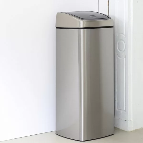 Мусорный бак Touch Bin 25л, матовая сталь, Brabantia, 384929 - изобр. 8