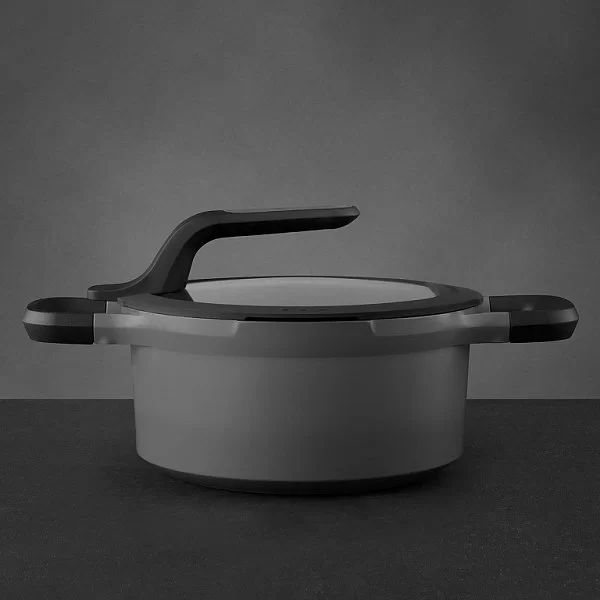Кастрюля с крышкой Gem grey, диаметр 20 см, объем 2,8 л, цвет серый, алюминий, Berghoff, Бельгия, 2307417 - изобр. 12