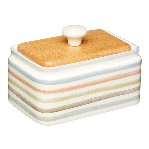 Масленка Classic Collection 15x10x10 см, объем 0,27 л, материал керамика, Kitchen Craft, Великобритания, KCCCBUTTER - изобр. 7
