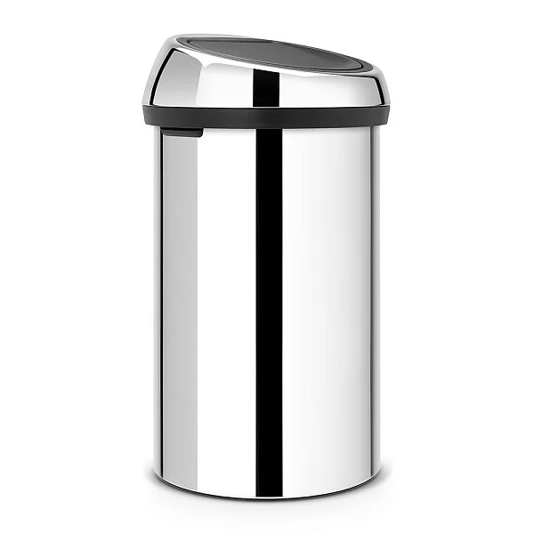 Мусорный бак Touch Bin 60л, полированная сталь, Brabantia, 402609 - изобр. 9
