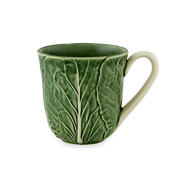 Кружка "Капуста", объем 550 мл, цвет зеленый, керамика, Bordallo Pinheiro, Португалия, BOR65023204 - изобр. 7