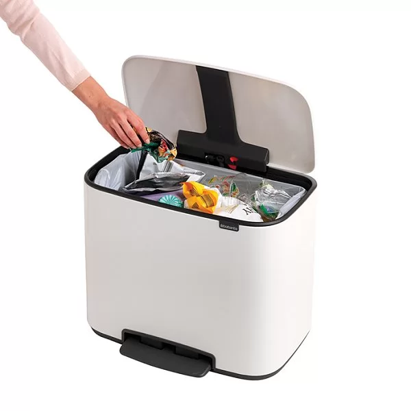 Мусорный бак c педалью Pedal Bin Bo, 36л, белый, Brabantia, 121388 - изобр. 19