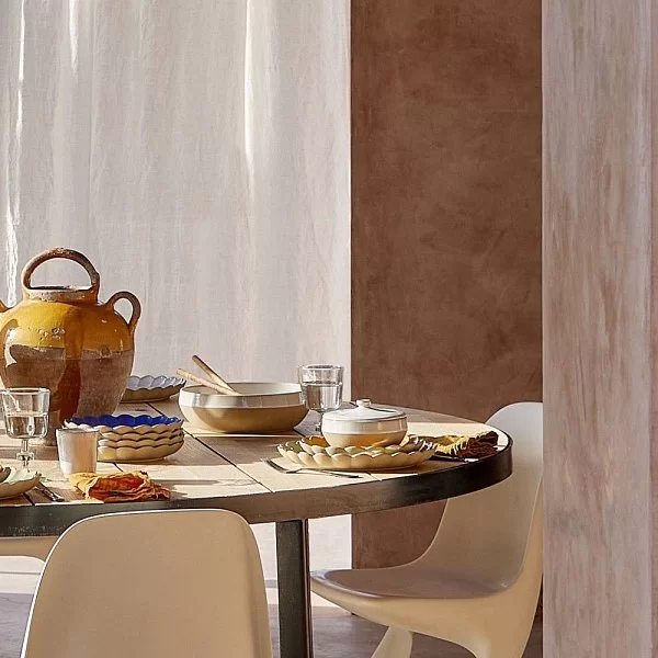 Горшочек для запекания с крышкой Marrakesh 15 см, цвет белый, керамика, Costa Nova, 2VGH151-SBL(2VGH151-00922R) - изобр. 8