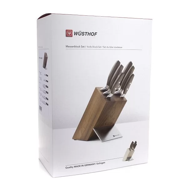 Набор из 6-ти кухонных ножей на подставке Epicure, Wusthof, 9854 - изобр. 10