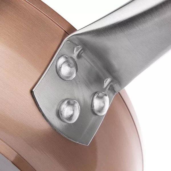 Сковорода антипригарная Natura Copper 28 см материал алюминий, высота 5 см, Ibili, Испания, 495028 - изобр. 9