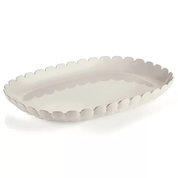 Поднос Tiffany М 32 см, суперпластик, цвет белый, Guzzini, Италия, 279601156 - изобр. 7