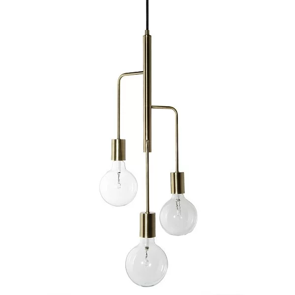 Лампа подвесная Cool 28x60 см, материал железо, цвет латунь, Frandsen, Дания, 1404_184001 - изобр. 7