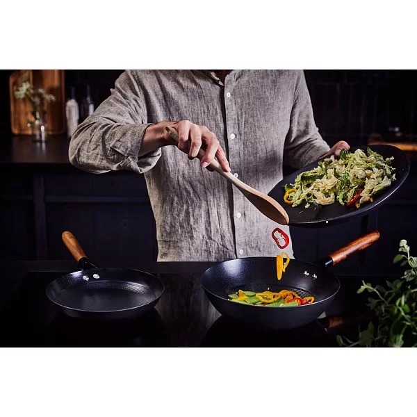 Сковорода-вок Mandala 24 см, чугун с антипригарным покрытием, BEKA, Бельгия, 100224 - изобр. 8