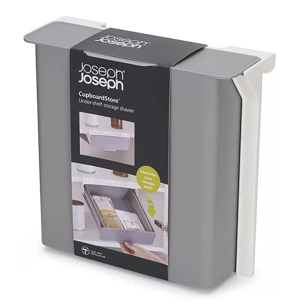 Ящик-органайзер CupboardStore подвесной 23,5х22,5х10 см, материал полипропилен, цвет серый, Joseph Joseph, Великобритания, 85148 - изобр. 11