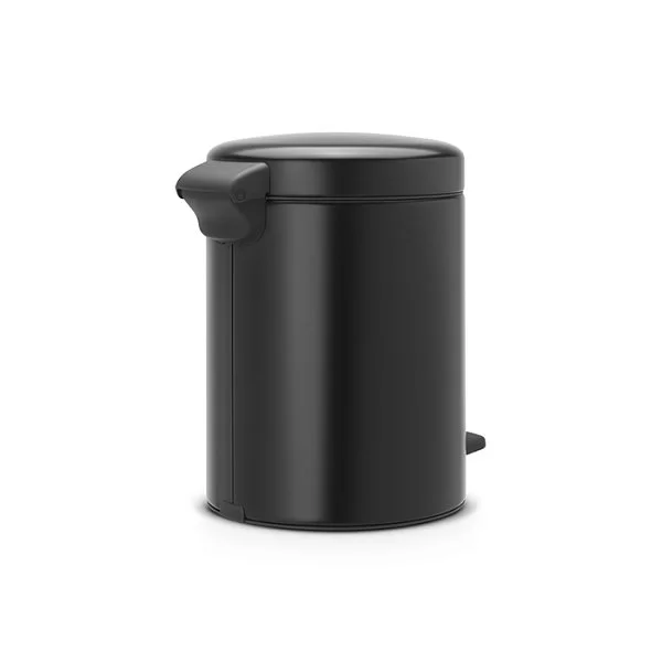 Мусорный бак с педалью NewIcon, 5л, черный матовый, Brabantia, 112928 - изобр. 9