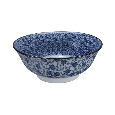 Чаша Sendan 21,8 см фарфор, цвет бело-синий, Tokyo Design, Япония, 2576 - изобр. 31