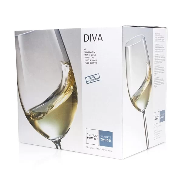 Набор бокалов для белого вина Diva 302 мл, хрустальное стекло, 6 шт, Schott Zwiesel, 104 097-6 - изобр. 11