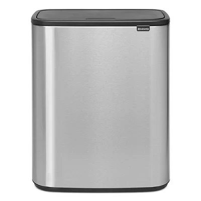 Мусорный бак Touch Bin Bo объем 60 л, 54,5x31,2x65,6 см, нержавеющая сталь, цвет минерально-золотой, Brabantia, Бельгия, 223105 - изобр. 30
