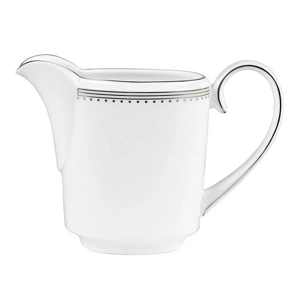 Молочник Vera Wang Grosgrain 14x6x10 см, 230 мл, материал фарфор, цвет белый, Wedgwood, Великобритания, 50116405617 - изобр. 7