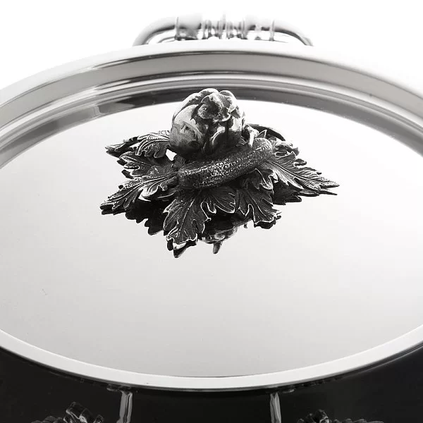 Кастрюля с декорированной крышкой Opus Prima, объем 8л, нержавеющая сталь, Ruffoni, D26 Ruffoni - изобр. 18