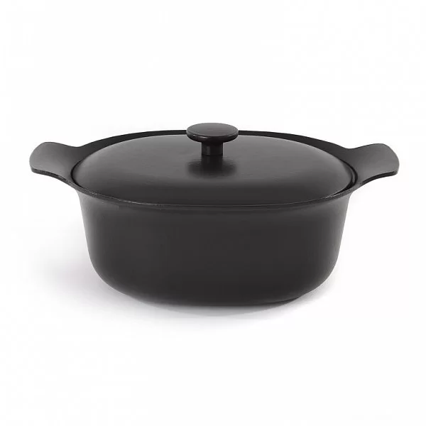 Кастрюля с крышкой Ron, объем 5,2 л, цвет черный, чугун, Berghoff, Бельгия, 3900039 - изобр. 7