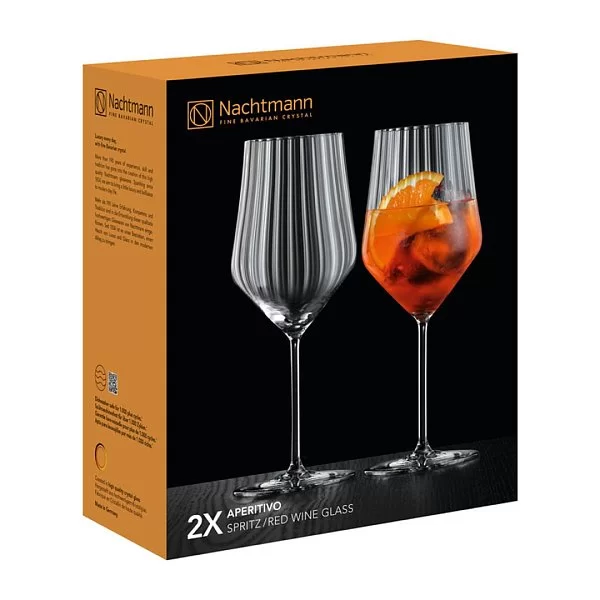 Набор из 2 бокалов для красного вина и коктейлей Aperitivo 640 мл, хрусталь, Nachtmann, Германия, 105600 - изобр. 9
