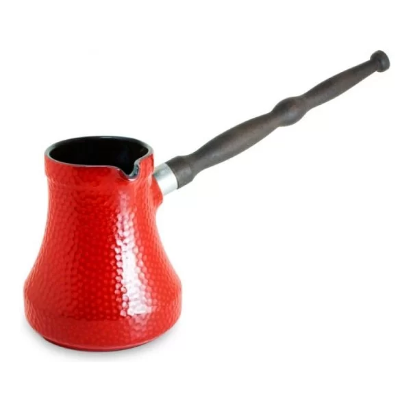 Турка для кофе Ibriks Hammered 350 мл, цвет красный, Сeraflame, D94116 - изобр. 7