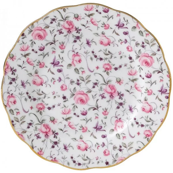 Тарелка пирожковая Rose Confetti 16 см материал фарфор, Royal Albert, Великобритания, ROSCON25810 - изобр. 7