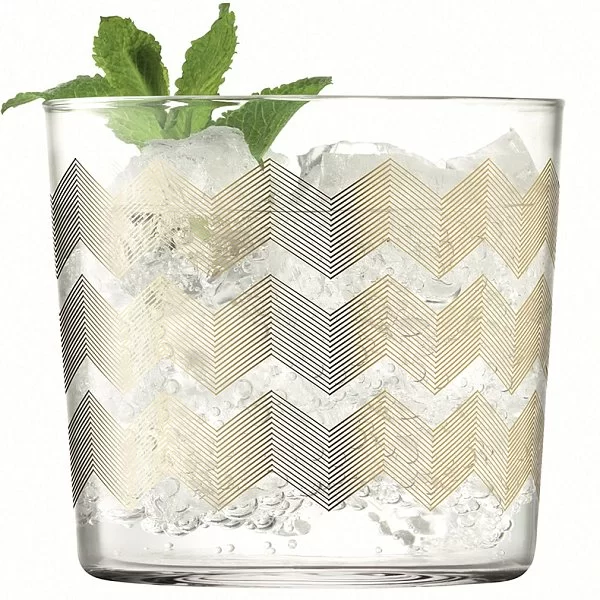 Набор из 4-х стаканов Signature Chevron 310 мл, выдувное стекло, LSA International, Великобритания, G060-09-146 - изобр. 13