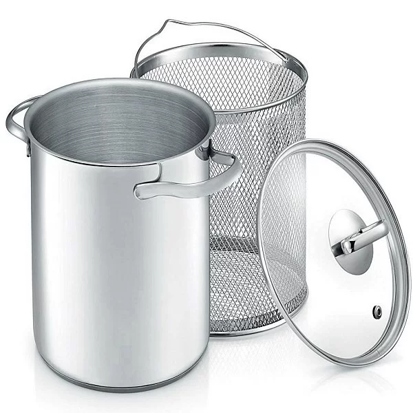 Кастрюля для варки спаржи с ситом Kitchen aids 4,1 л диаметр 16 см, нержавеющая сталь, BEKA, Бельгия, 16302994 - изобр. 8