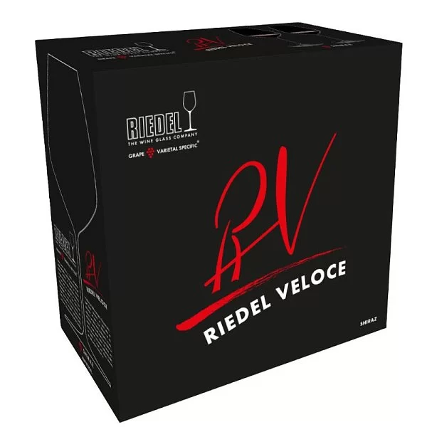 Набор из 2 бокалов для красного вина Veloce Syrah/Shiraz, объем 709 мл, хрусталь, Riedel, Австрия, 6330/41 - изобр. 9