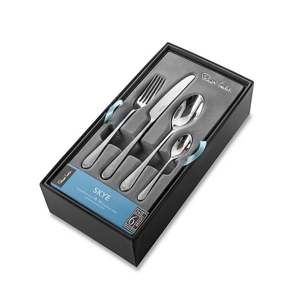 Набор столовых приборов на 6 персон Skye, 24 предмета, нержавеющая сталь 18/10, Robert Welch, Великобритания, SKYBR1099V/24 - изобр. 8
