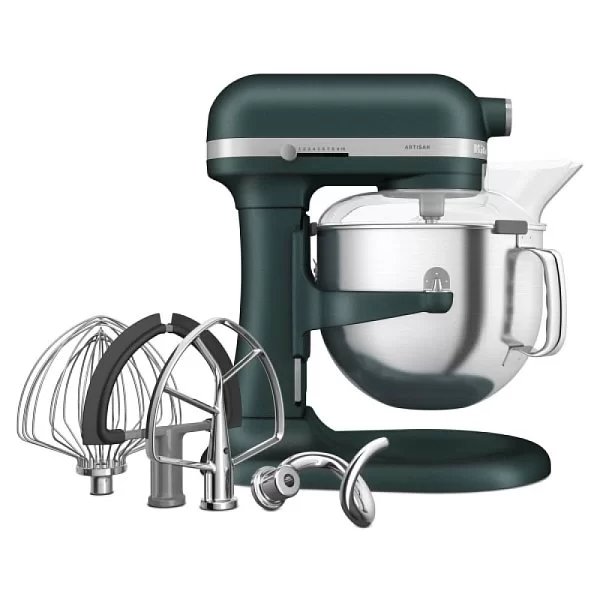 Миксер планетарный Artisan, 6,6 л, цвет пальмовый, Kitchen Aid, США, 5KSM70SHXEPP - изобр. 8