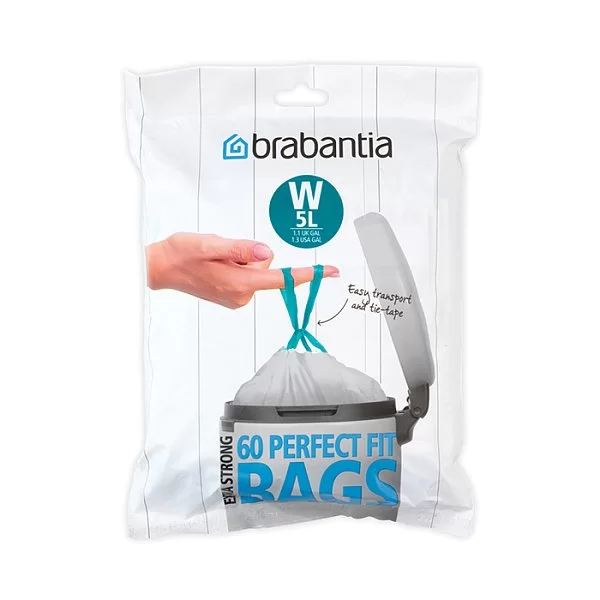 Мешки для мусора PerfectFit, 3л, 60шт, Brabantia, 116827 - изобр. 7