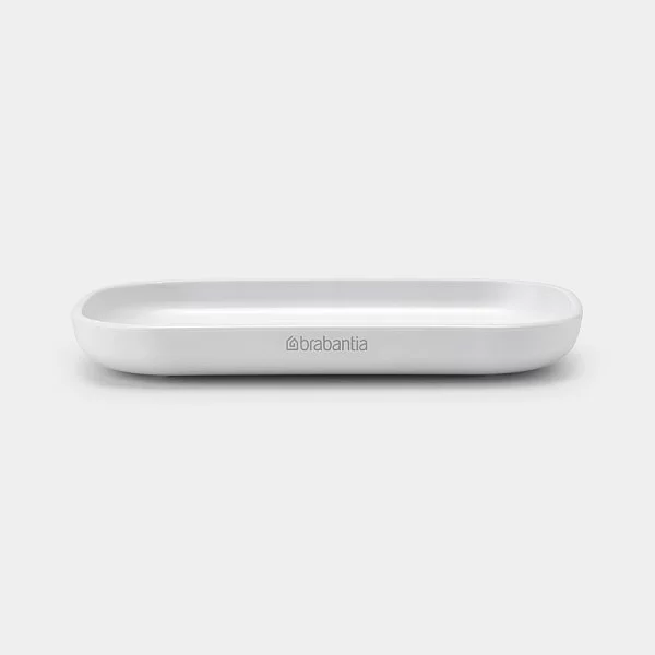 Мыльница 13,5x8,1см, пластик, цвет белый, Brabantia, Бельгия, 280221 - изобр. 7