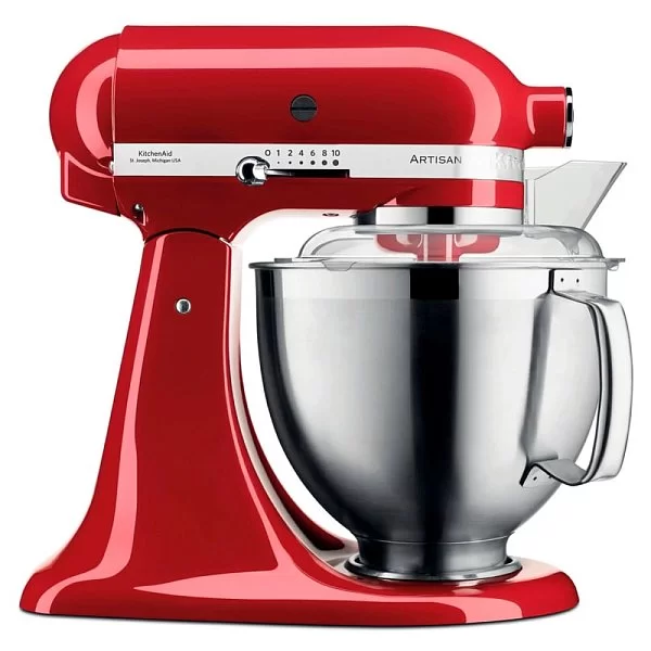 Миксер планетарный Artisan, 4,8 л, цвет красный, Kitchen Aid, США, 5KSM185PSEER - изобр. 10