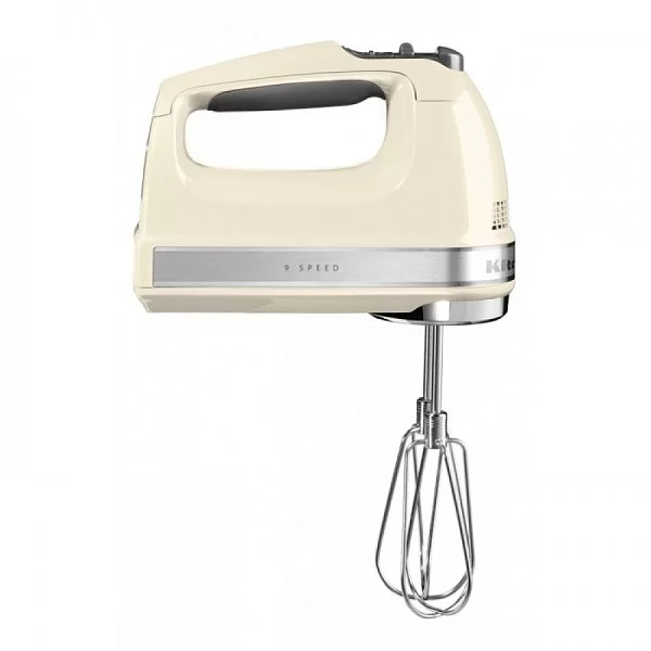 Ручной миксер 9 скоростей, кремовый, Kitchen Aid, 5KHM9212EAC - изобр. 7