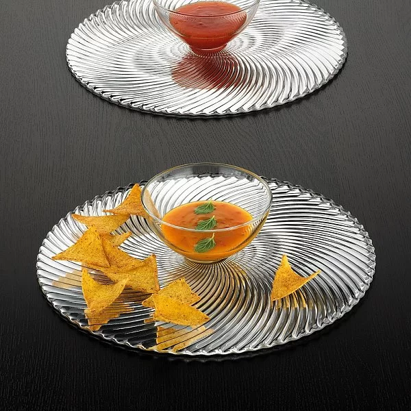 Набор подстановочных тарелок/блюд Samba 32 см 2 шт, хрусталь, Nachtmann, 89993 - изобр. 8