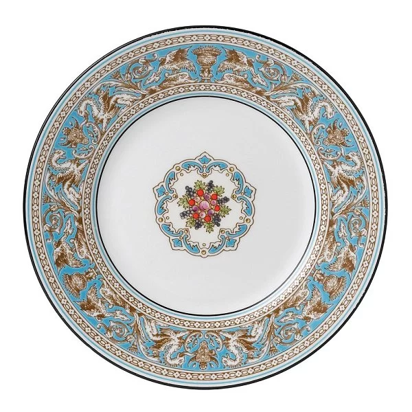 Блюдце кофейное Florentine Turquoise 12,5x1,5 см, материал фарфор, Wedgwood, Великобритания, 50102602008 - изобр. 7