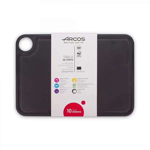 Доска разделочная с желобом Accessories, 30x23см, Arcos, 692110 - изобр. 8