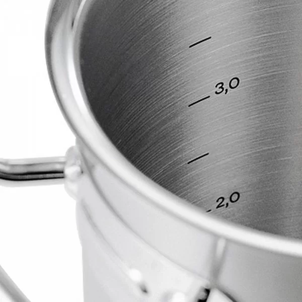 Кастрюля с крышкой из нержавеющей стали Original Pro 2 л диаметр 16 см, Fissler, Германия, 8412316 - изобр. 10