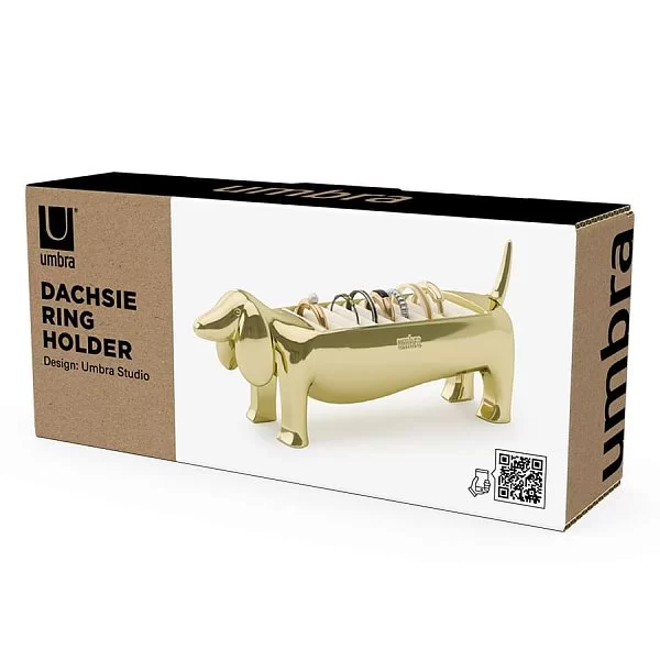 Держатель для колец Dachsie, металл, цвет латунь, Umbra, Канада, 299245-104 - изобр. 13