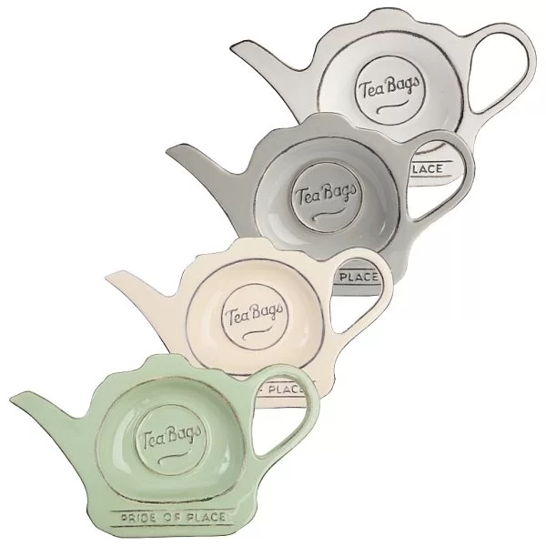 Подставка для чайных пакетиков Pride of Place Cool Grey, 16,5x9,8x2 см, материал керамика, цвет серый, T&G, Великобритания, 18096 - изобр. 8