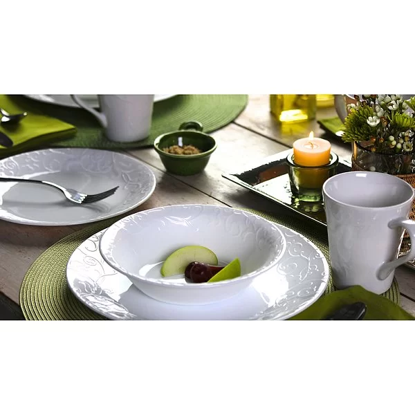 Набор посуды 12 предметов Cherish на 4 персоны, стекло, Corelle, 1118163 - изобр. 11
