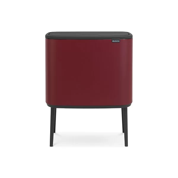Мусорный бак Touch Bin Bo 36л, бордовый, Brabantia, 316302 - изобр. 7