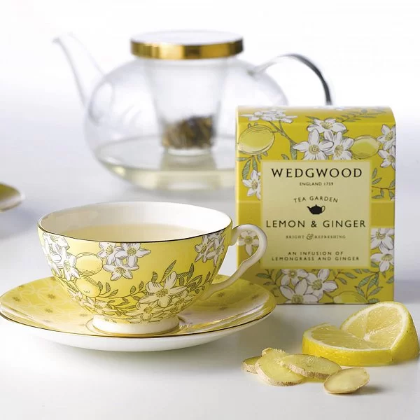 Чайная пара Tea Garden 170 мл, материал фарфор, цвет желтый, Wedgwood, Великобритания, 40020297 - изобр. 10
