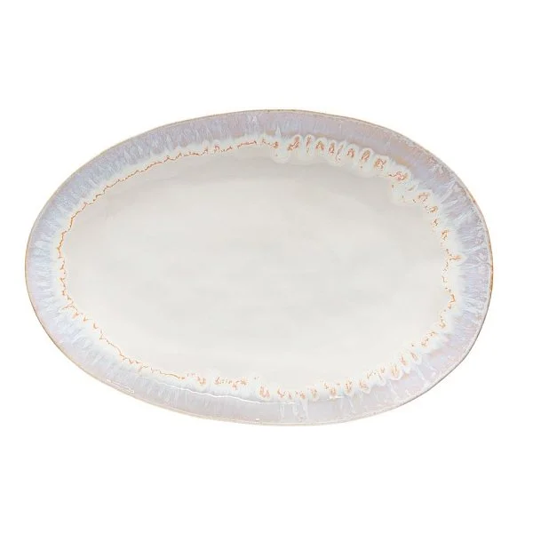 Блюдо овальное Brisa 41x28 см, материал керамика, цвет Salt, Costa Nova, Португалия, GOA411-SAL(GOA411-00918R) - изобр. 7