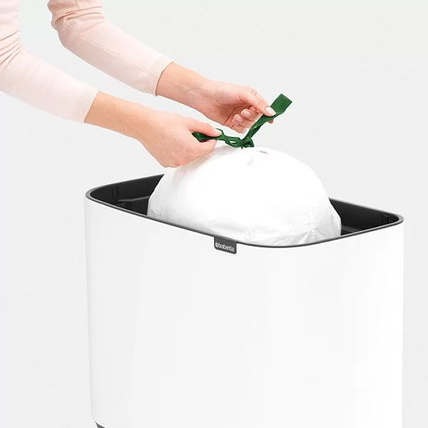 Мусорный бак Touch Bin Bo 36л, белый, Brabantia, 313509 - изобр. 10