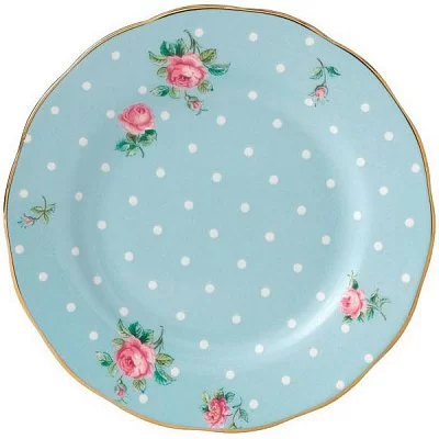 polka blue Royal Albert - изобр. 18