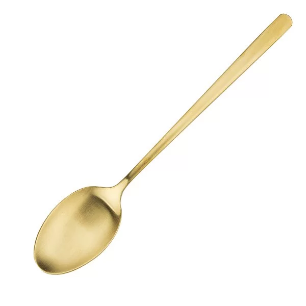 Набор столовых приборов на 6 персон Icon Matte Gold Brushed 24 предмета, нержавеющая сталь 18/10 + позолота, Cutipol, Португалия, IC.006 GB - изобр. 10