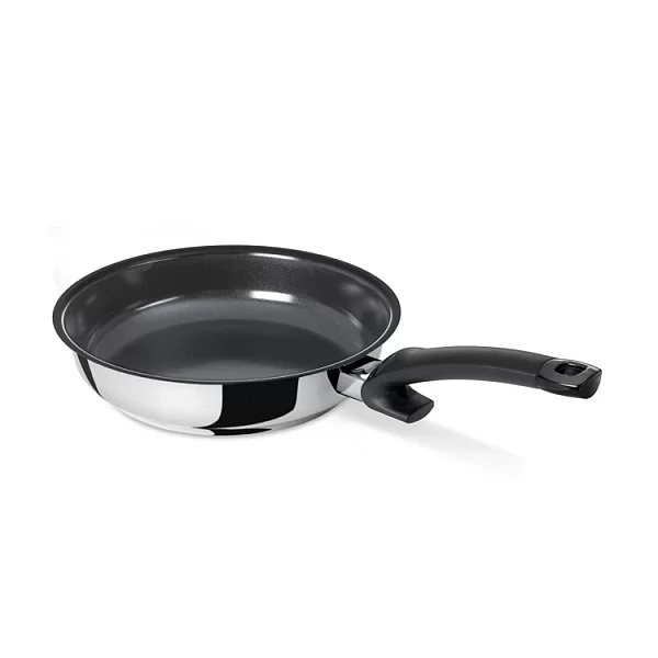 Сковорода с керамическим покрытием 20 см серия Crispy Ceramic Comfort, нержавеющая сталь 18/10, Fissler, Германия, 138103201 - изобр. 7