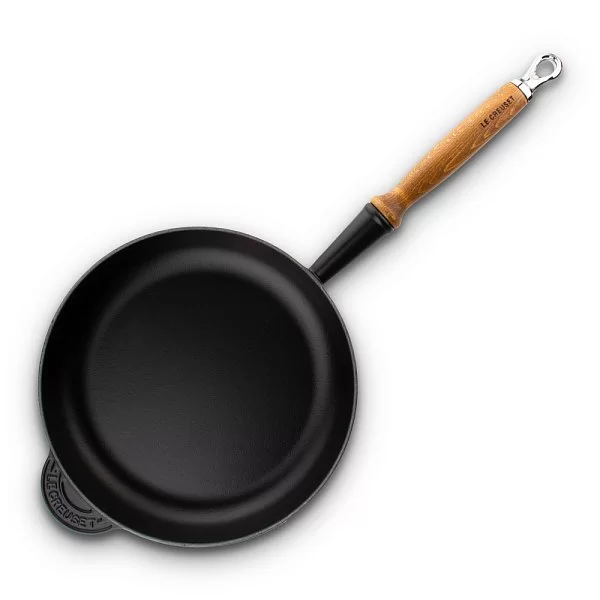 Сковорода 24 см, материал эмалированный чугун, цвет черный матовый, Le Creuset, Франция, 20058240000460 - изобр. 8